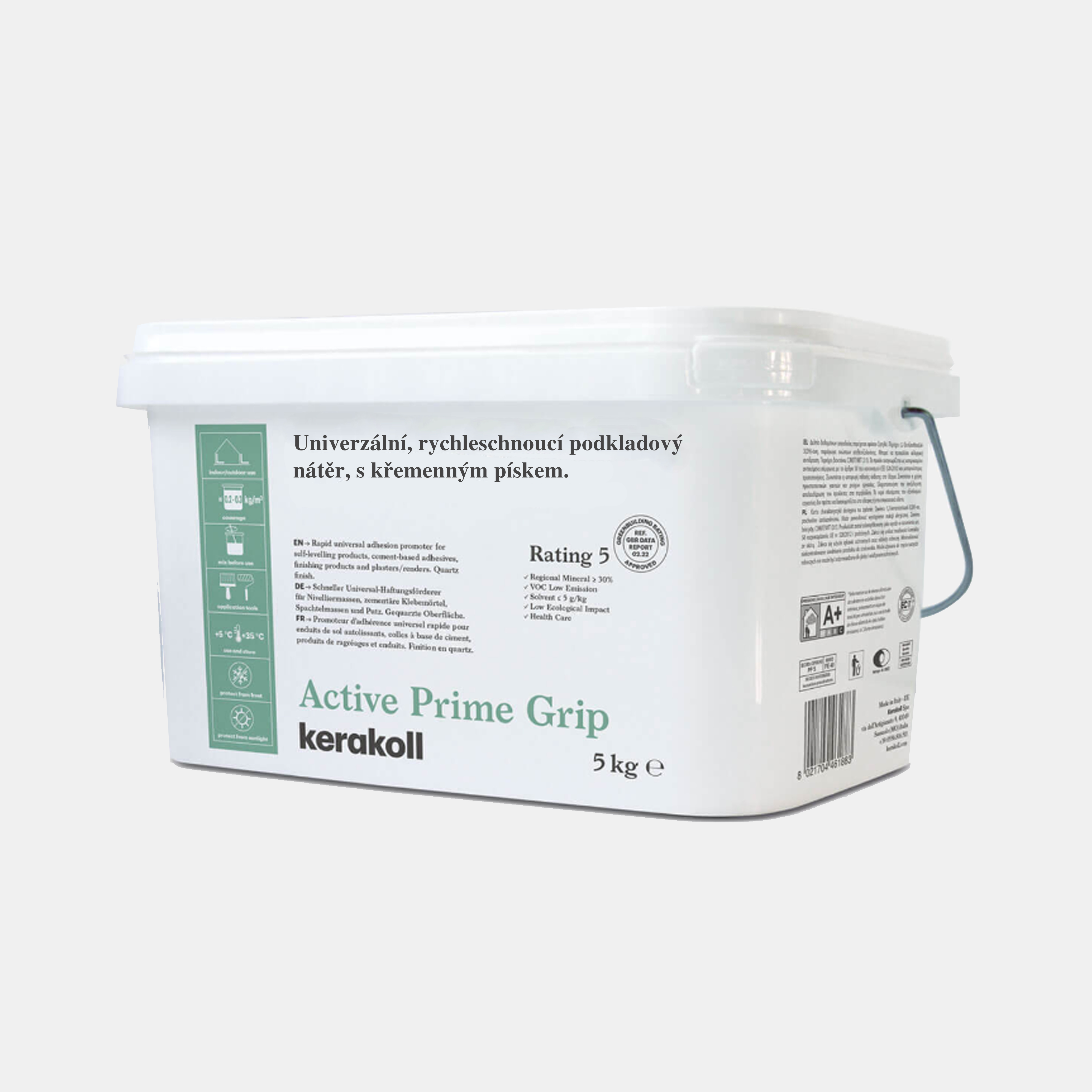 Kerakoll Active Prime Grip - rychleschnoucí podkladový nátěr