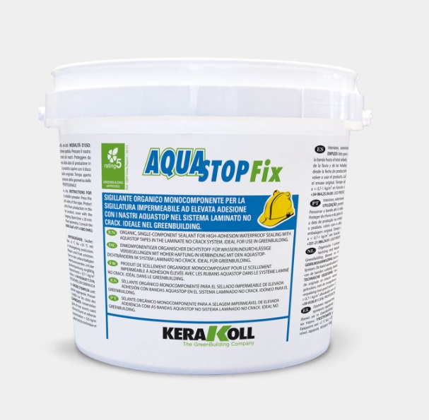 Kerakoll Aquastop Fix - minerální jednosložkový vodotěsný tmel