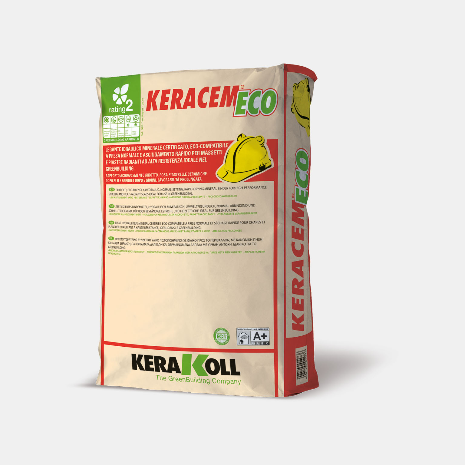 Kerakoll Keracem Eco - minerální hydraulické pojivo