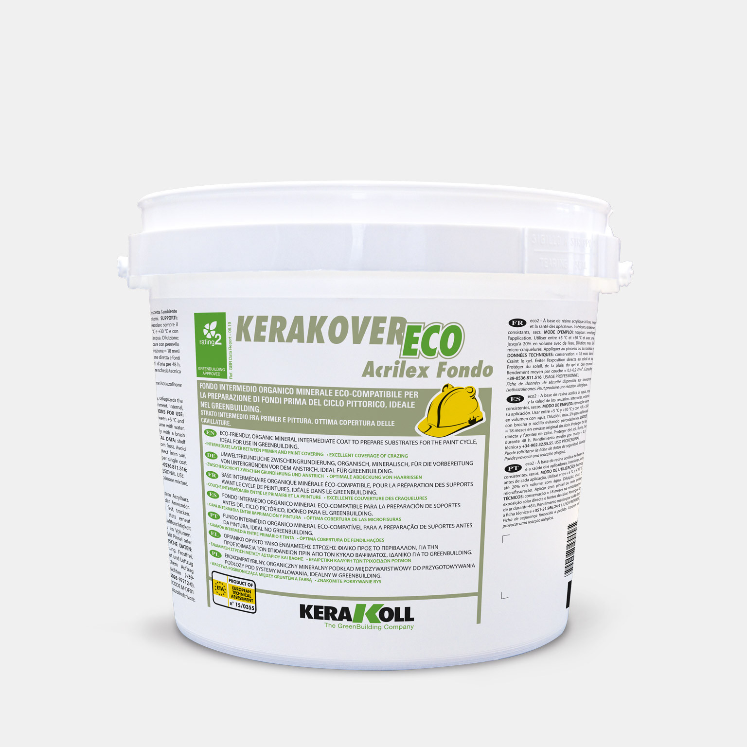 Kerakoll Kerakover Acrilex Fondo - minerální nátěr pro přípravu podkladů