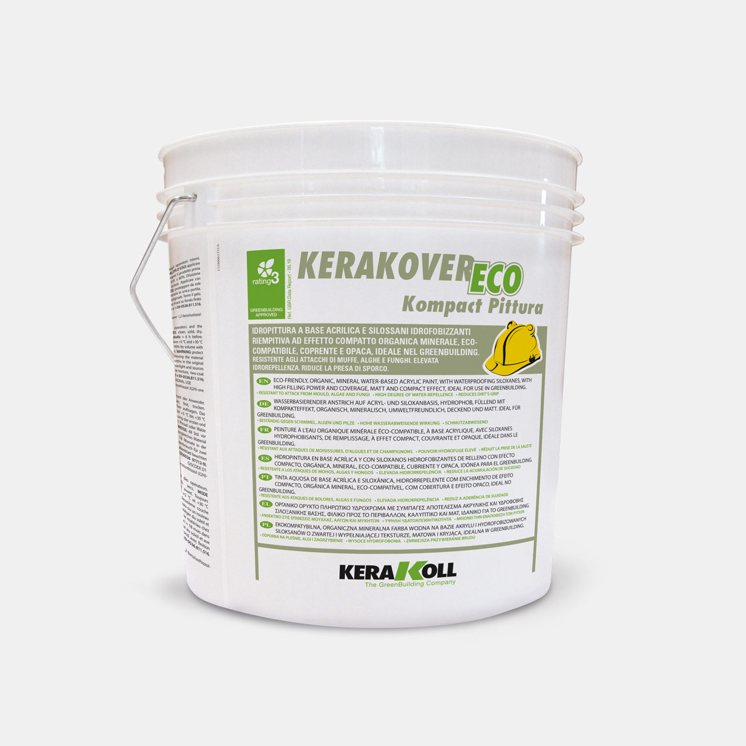 Kerakoll Kerakover Eco Kompact Pittura - hydrofobní matný nátěr