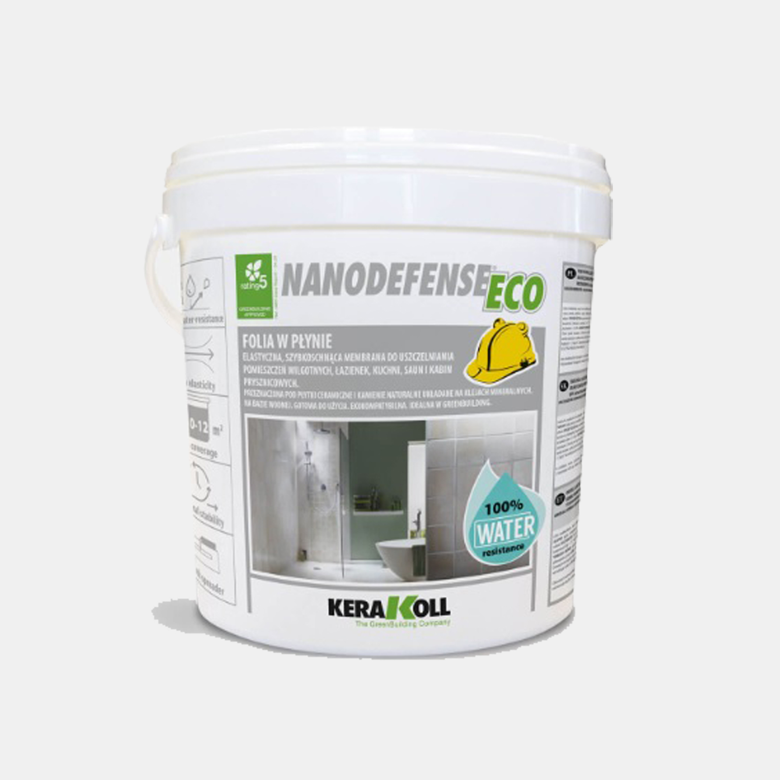 Kerakoll Nanodefense Eco - vodou ředitelná hydroizolace