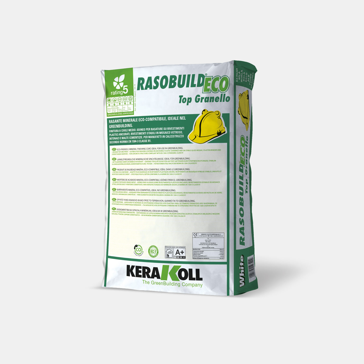 Kerakoll Rasobuild Eco Top Granello - minerální stěrková hmota
